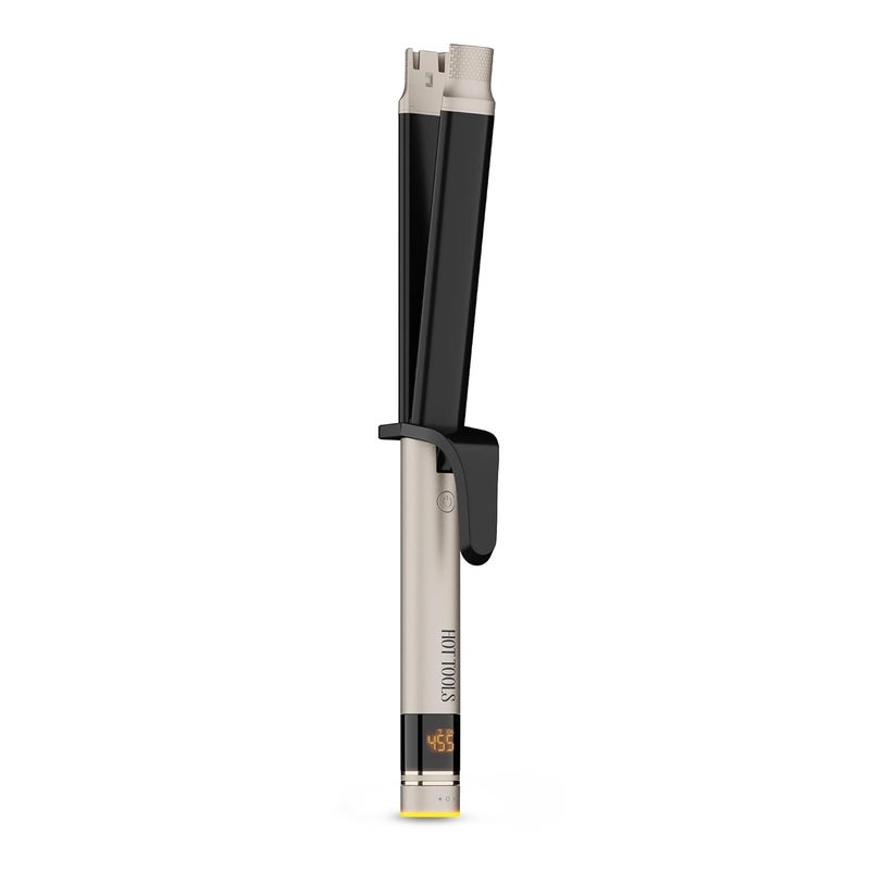 Hot Tools Pro Artist Protect & Style CurlStraight Styler | 2-in-1 Easy-to-Use, Use as Curling Iron, Flat Iron, or a Wand for Styling Curly or Straight Hair, 1 ¼" Curling Iron - Image 1
